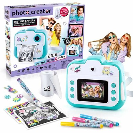 Juguetes Electrónicos Niños: Cámara Instantánea Canal Toys CLK 001