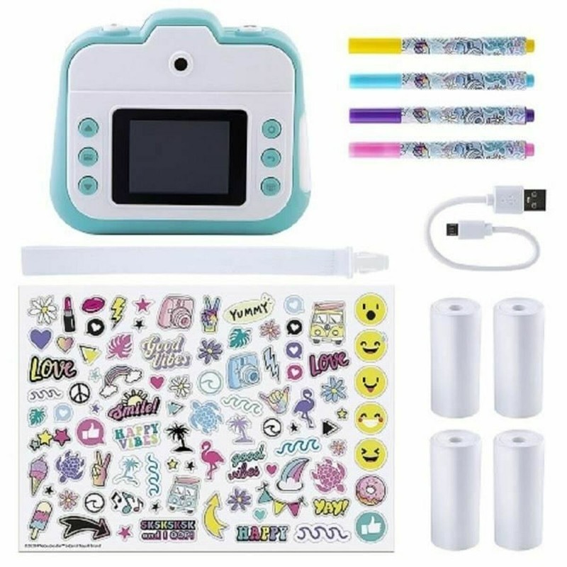 Juguetes Electrónicos Niños: Cámara Instantánea Canal Toys CLK 001