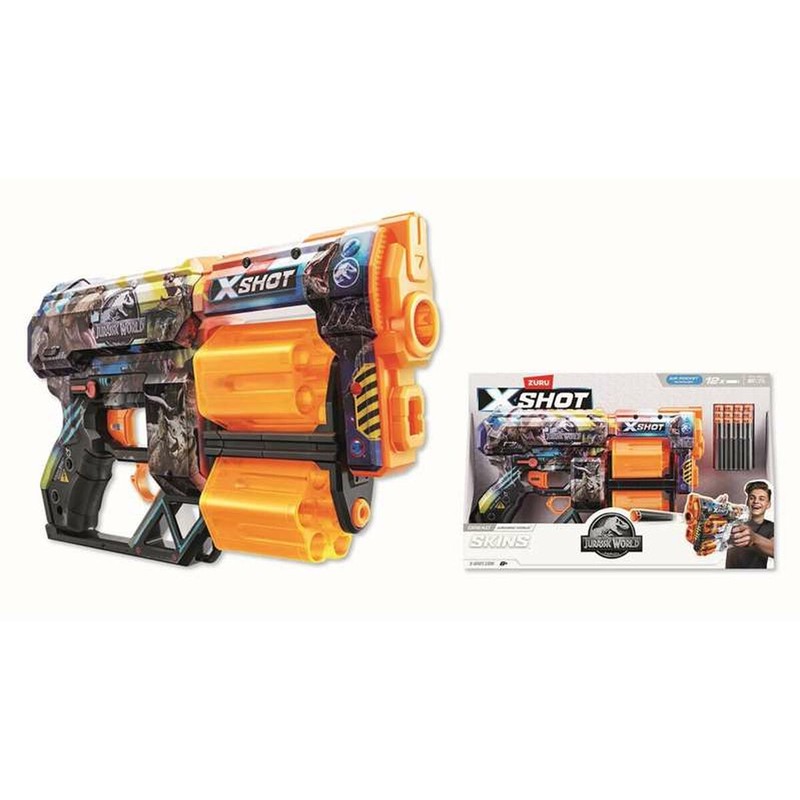 Juguetes Exterior Niños: Pistola de Dardos Zuru X-Shot Skins Dread Jurassic World - Compra online en MegaJuguetes