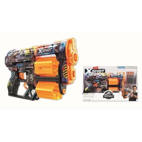 Juguetes Exterior Niños: Pistola de Dardos Zuru X-Shot Skins Dread Jurassic World - Compra online en MegaJuguetes
