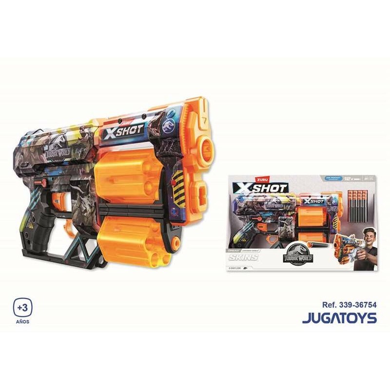 Juguetes Exterior Niños: Pistola de Dardos Zuru X-Shot Skins Dread Jurassic World