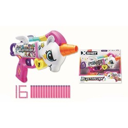 Juguetes Exterior Niños: Pistola de Dardos Zuru X-Shot Blastercorn Unicorn - Compra online en MegaJuguetes