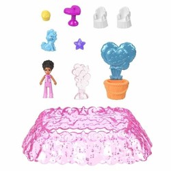 Playset Polly Pocket Dreamland con mini figura y unicornio