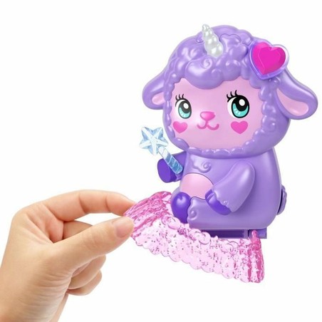 Detalle del set Polly Pocket con personajes de fantasía