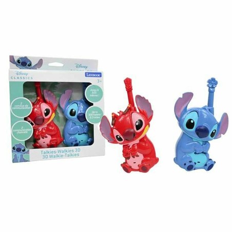 Juguetes Electrónicos Niños: Walkie-Talkie Stitch Lexibook 3D