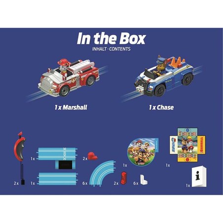 Coches Juguete Niños: Pista de Carreras Paw Patrol First Race 2,4m