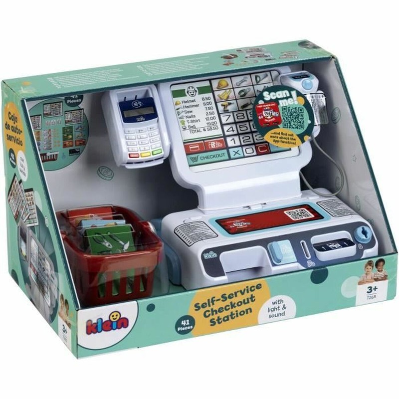 Supermercado Juguete Niños Klein, vista frontal con productos