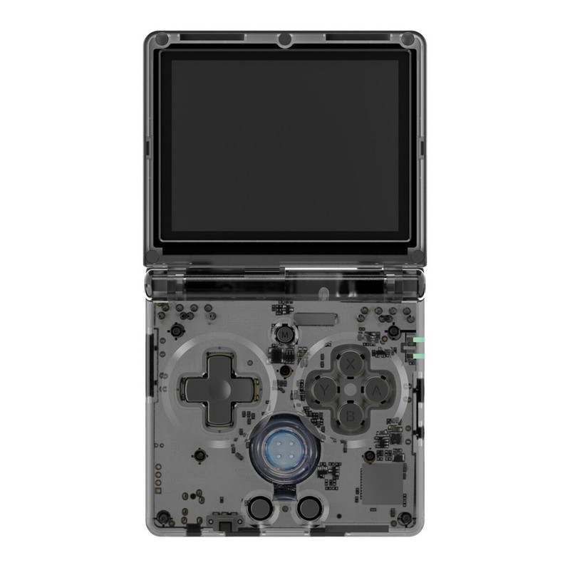 Juguetes Electrónicos Niños: Consola Portátil Anbernic RG35xx SP Transparente Negra - Compra online en MegaJuguetes