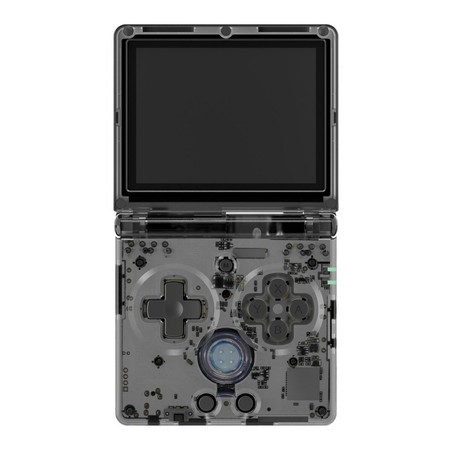 Juguetes Electrónicos Niños: Consola Portátil Anbernic RG35xx SP Transparente Negra - Compra online en MegaJuguetes