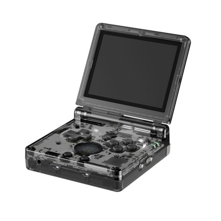 Juguetes Electrónicos Niños: Consola Portátil Anbernic RG35xx SP Transparente Negra