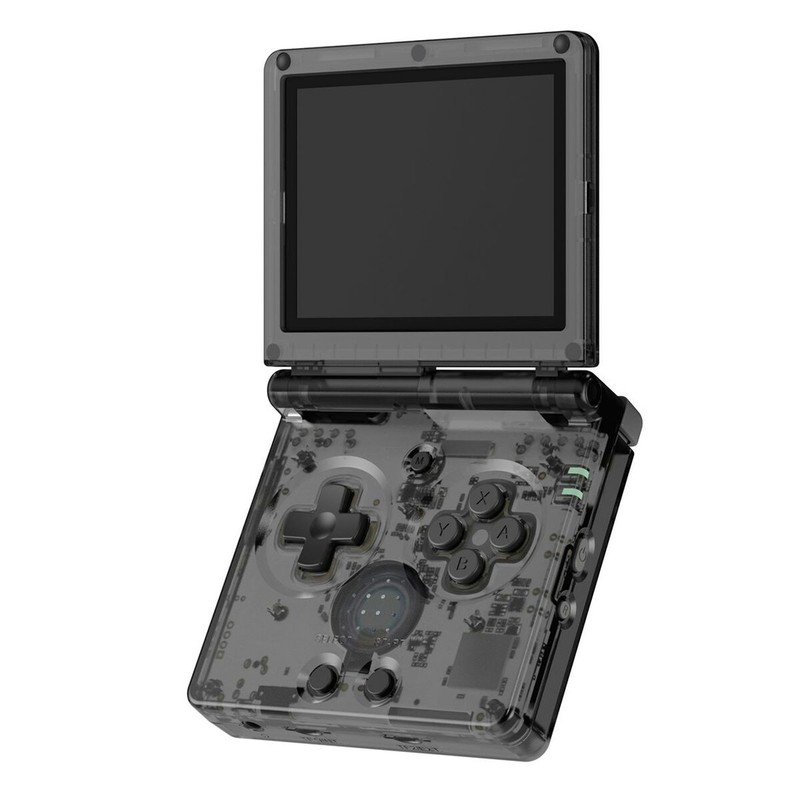 Juguetes Electrónicos Niños: Consola Portátil Anbernic RG35xx SP Transparente Negra
