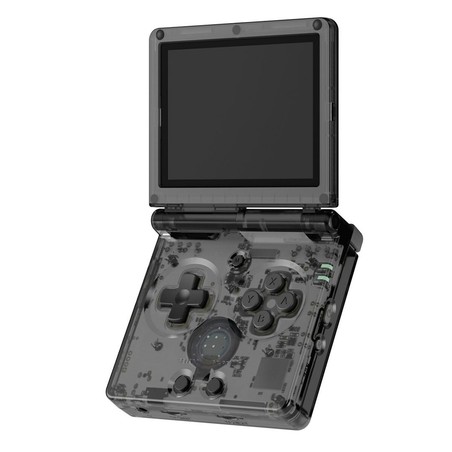 Juguetes Electrónicos Niños: Consola Portátil Anbernic RG35xx SP Transparente Negra