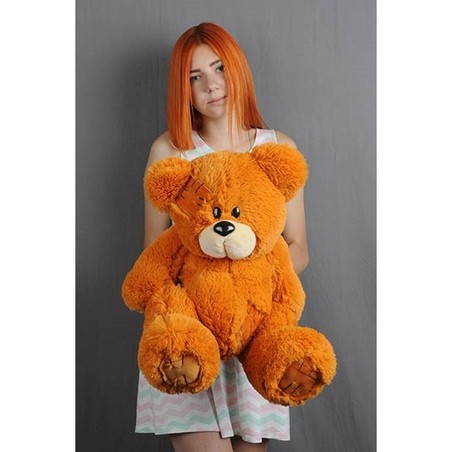 Peluches Niños: Oso GO GIFT TEDDY 60 GIN Rojo Felpa