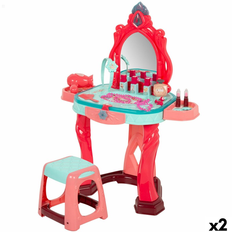 Juego Simbólico Niños: Tocador Infantil con Luz y Sonido BigBuy Kids (2 Unidades) - Compra online en MegaJuguetes