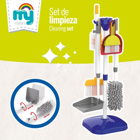 Juego Simbólico Niños: Set de Limpieza My Home 7 Piezas