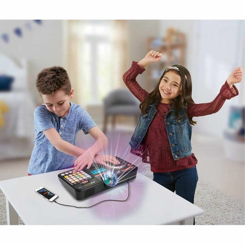 Juguetes Electrónicos Niños: Mesa de Mezclas Vtech Kidi DJ Mix Interactiva