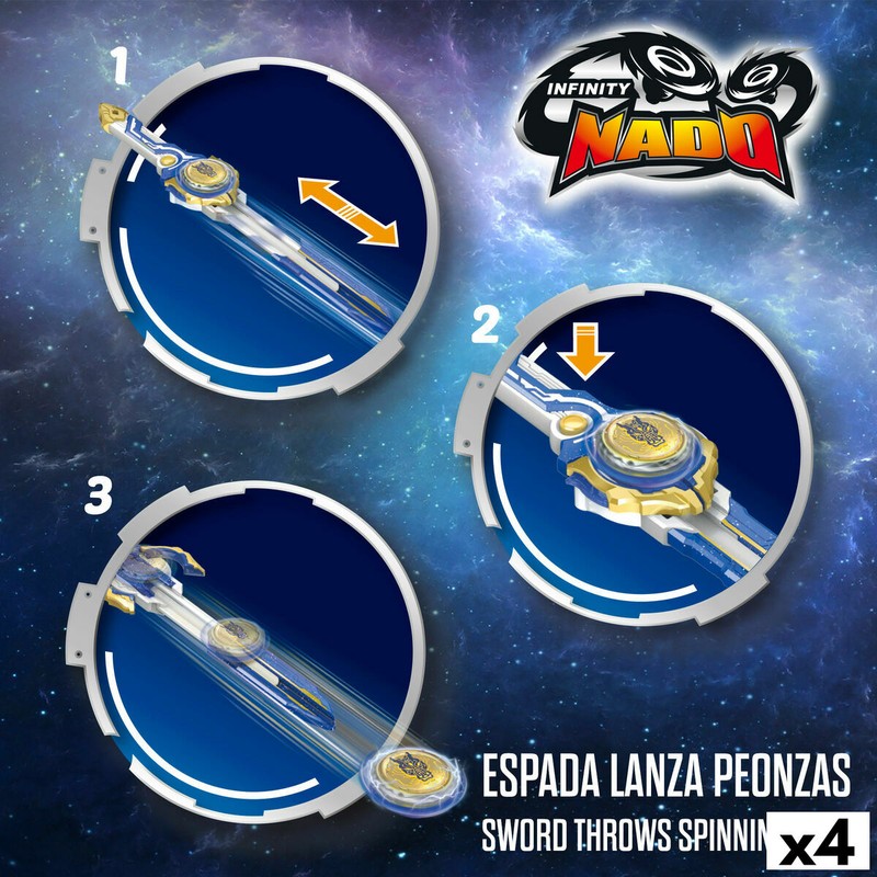 Figuras Acción Niños: Peonza Infinity Nado - Set Batalla