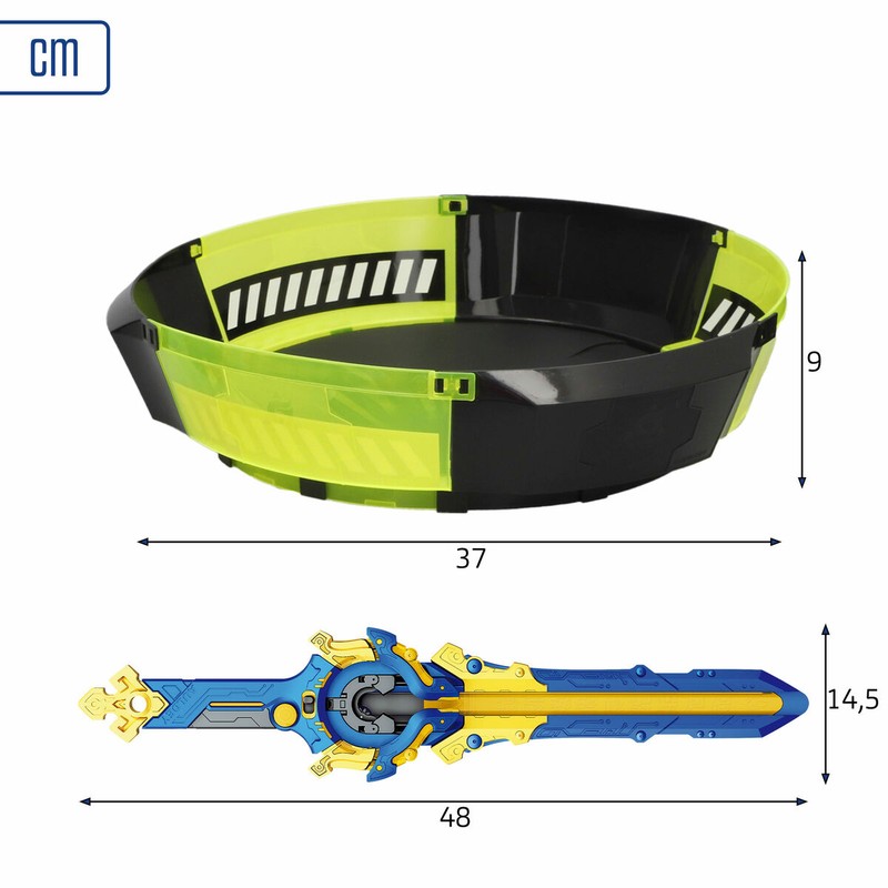 Peonza Infinity Nado Dúo: Set de Batalla para Niños