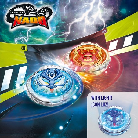 Peonza Infinity Nado Dúo: Set de Batalla para Niños