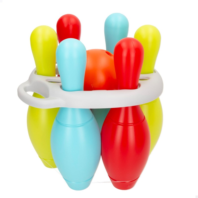 Juguetes Exterior Niños Colorbaby: Set Bolos Puntería