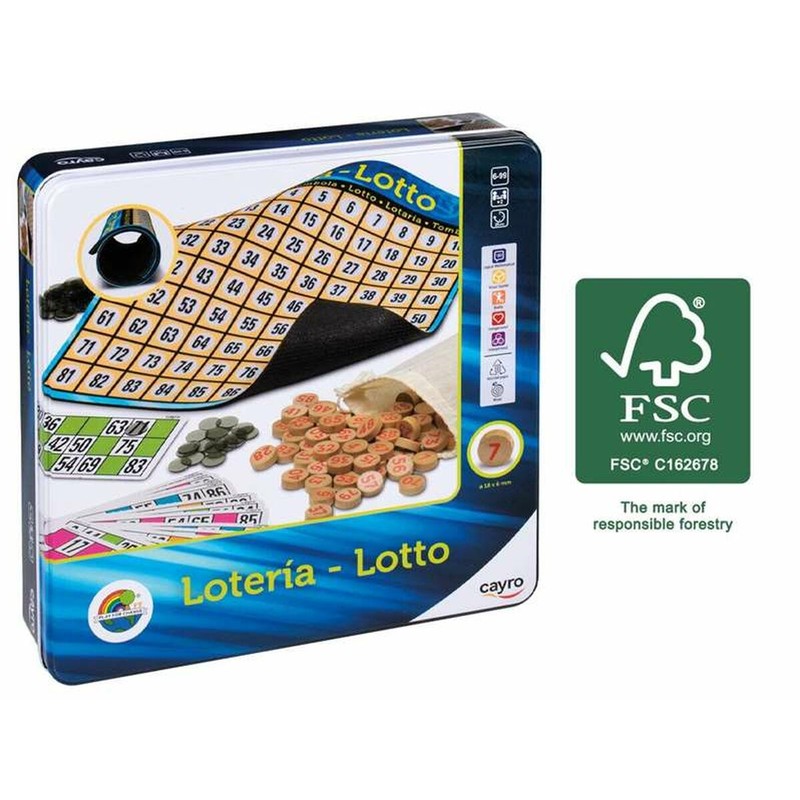 Juegos Mesa Niños Bingo Cayro - Diversión Familiar