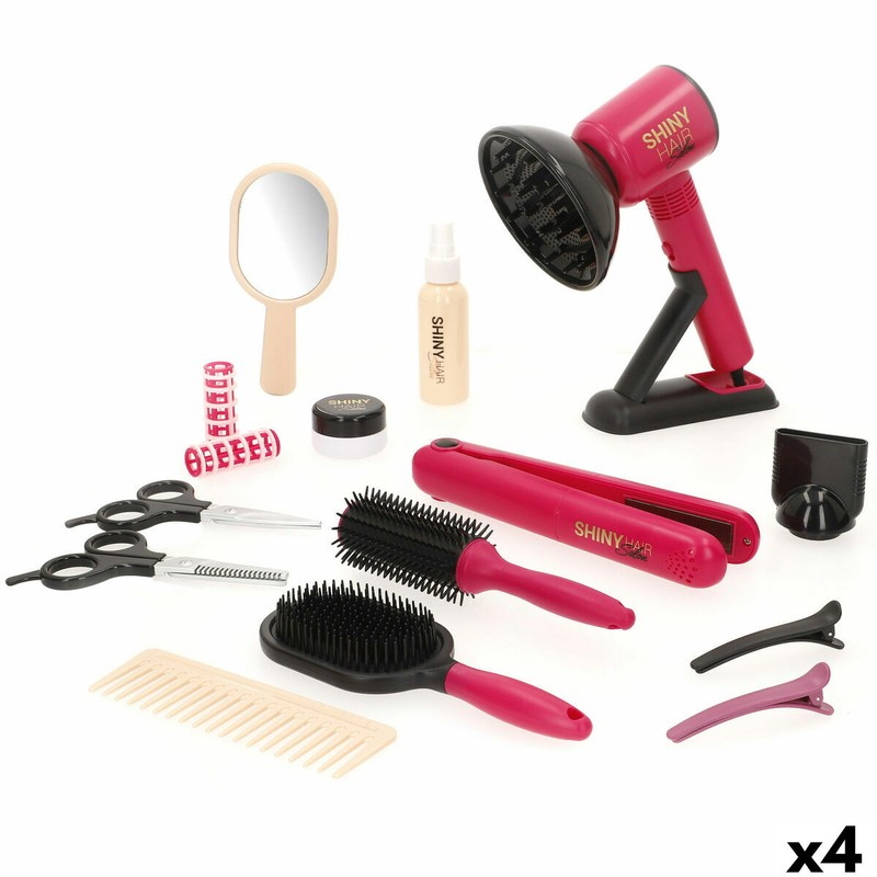 Juego Simbólico Niños: Set de Peluquería Infantil Deluxe 17 Piezas - Compra online en MegaJuguetes