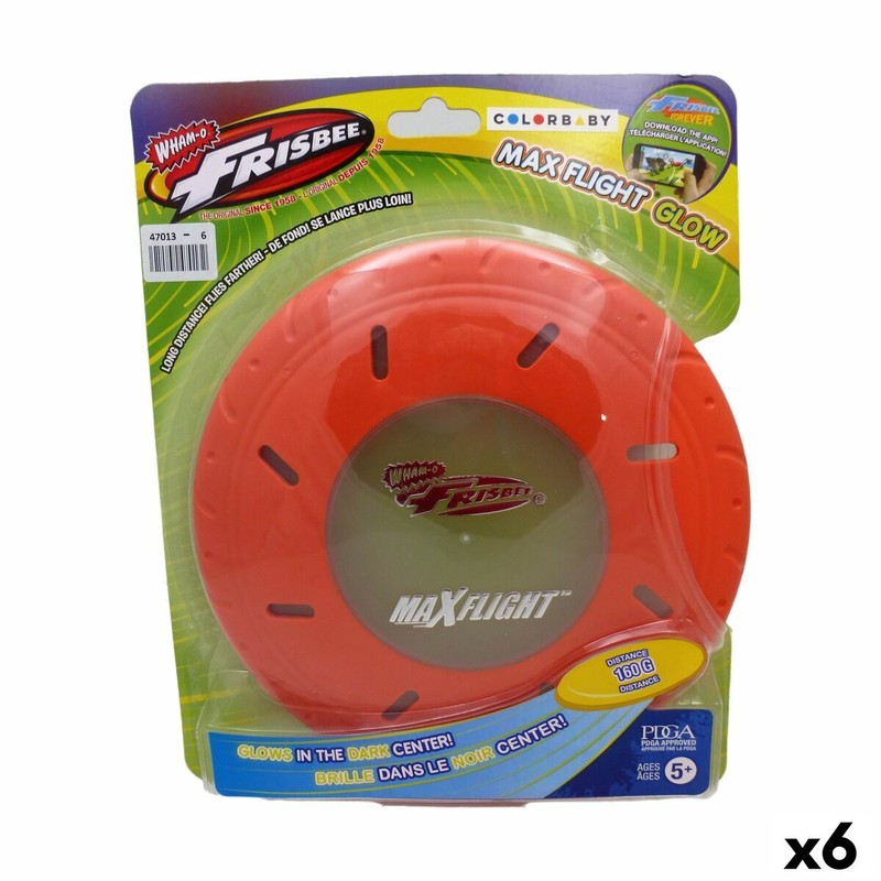 Juguetes Exterior Niños: Pack 6 Frisbees Wham-O para Aire Libre - Compra online en MegaJuguetes