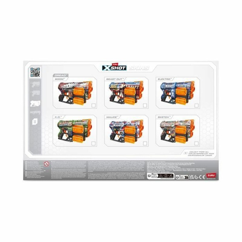 Pistola de Juguete Zuru X-Shot Skins Dread