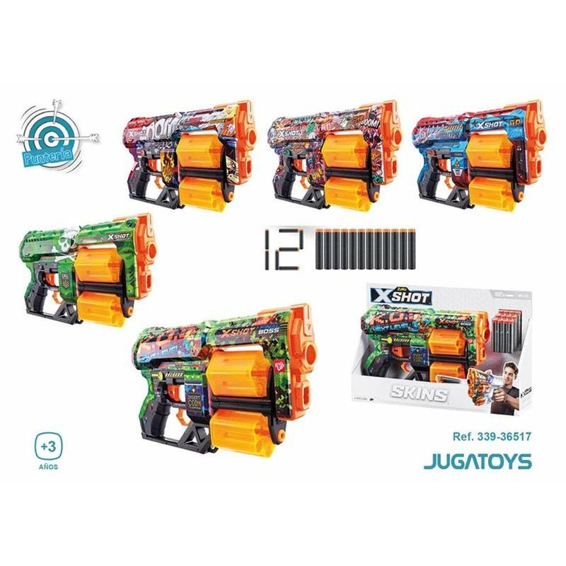 Pistola de Juguete Zuru X-Shot Skins Dread