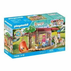 Figuras Acción Niños - Playset Playmobil 71638: Zona Jinetes - Compra online en MegaJuguetes