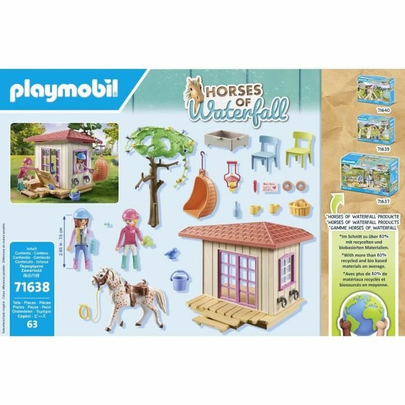 Figuras Acción Niños - Playset Playmobil 71638: Zona Jinetes