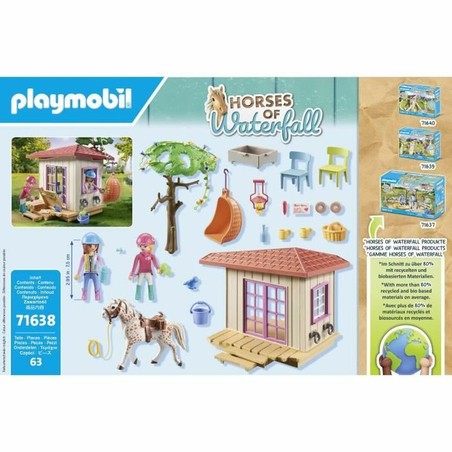 Figuras Acción Niños - Playset Playmobil 71638: Zona Jinetes