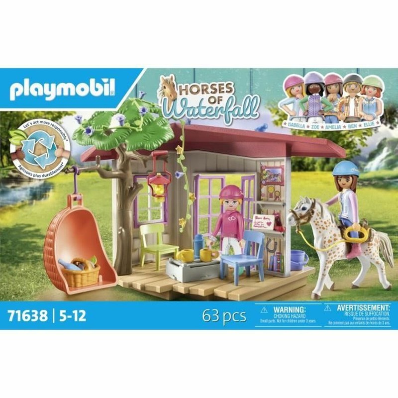 Figuras Acción Niños - Playset Playmobil 71638: Zona Jinetes