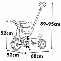 Juguetes Exterior Niños: Triciclo Smoby Be Move Beige - Compra online en MegaJuguetes 2