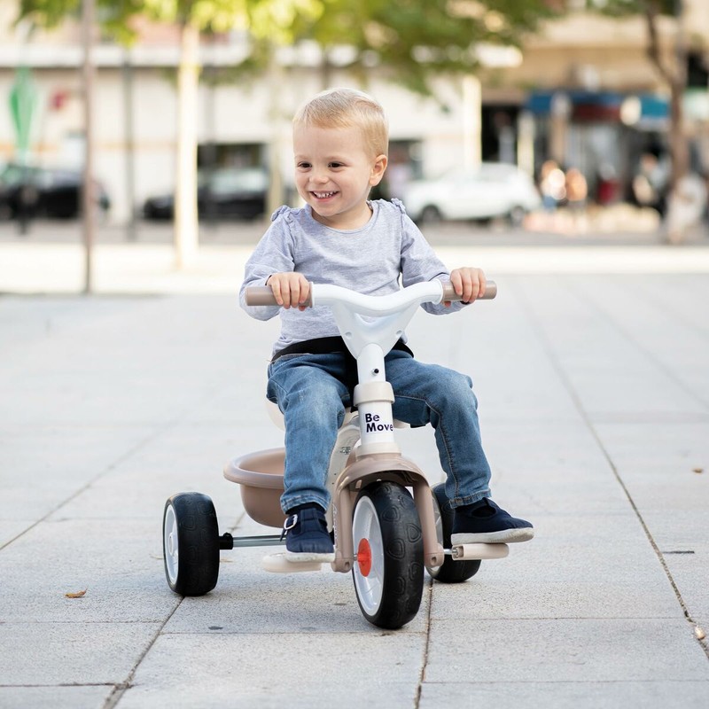 Juguetes Exterior Niños: Triciclo Smoby Be Move Beige