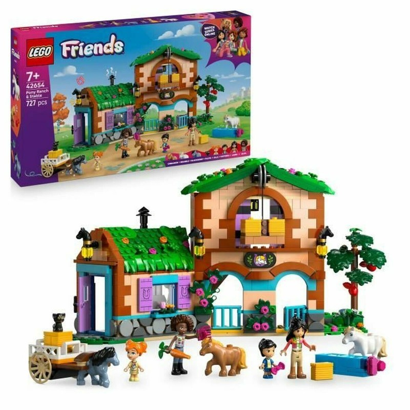 Juguetes Construcción Niños LEGO Friends Rancho de Ponis - Compra online en MegaJuguetes