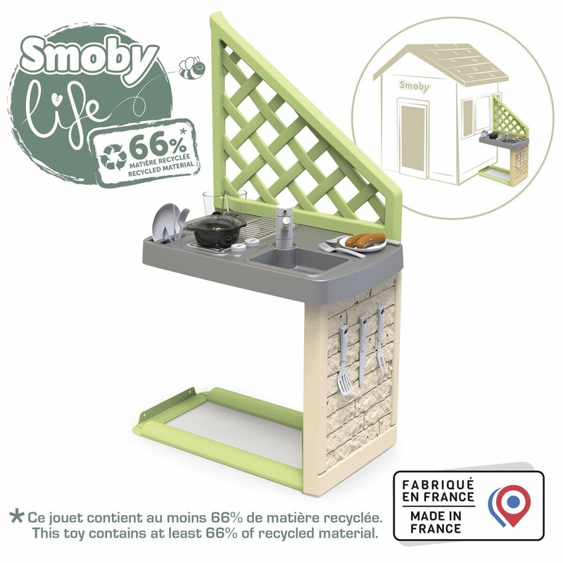 Juguetes Educativos Niños Smoby Life: Cocina de Verano Completa