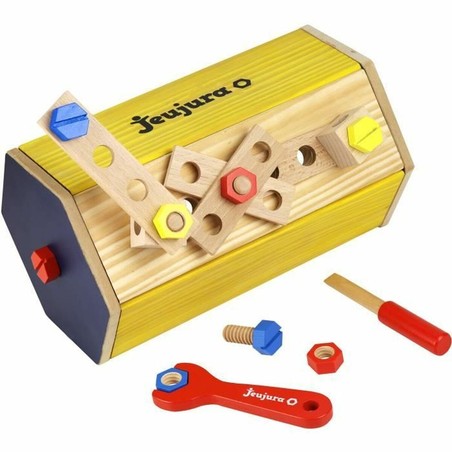 Juego Simbólico Niños Jeujura - Caja de Herramientas Madera Educativa