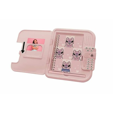 Juguete Electrónico Interactivo Stitch Agenda Rosa para Niños