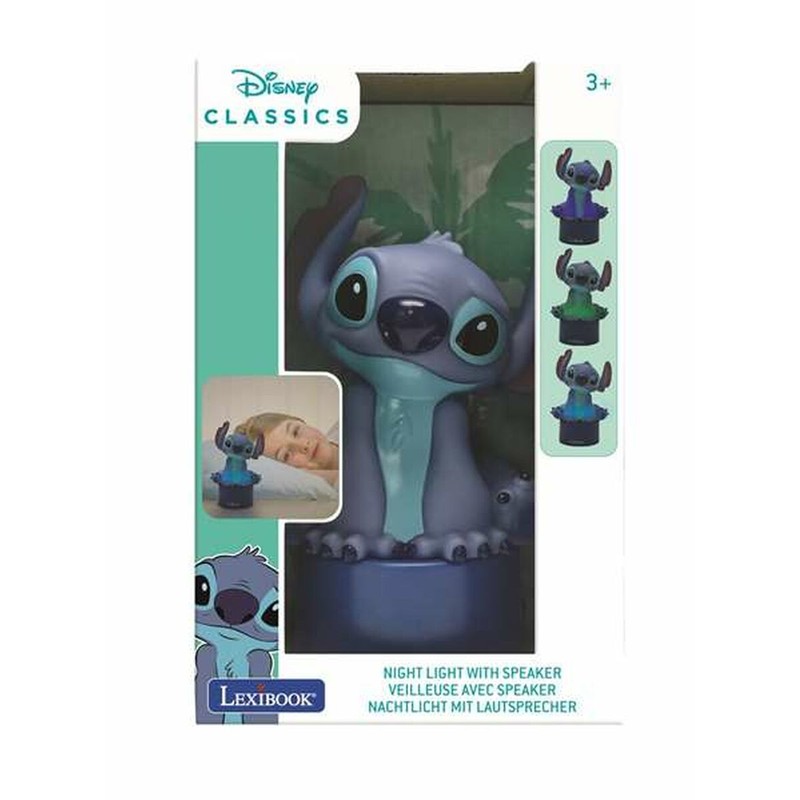 Juguetes Electrónicos Niños: Luz Nocturna Stitch con Sonido LED