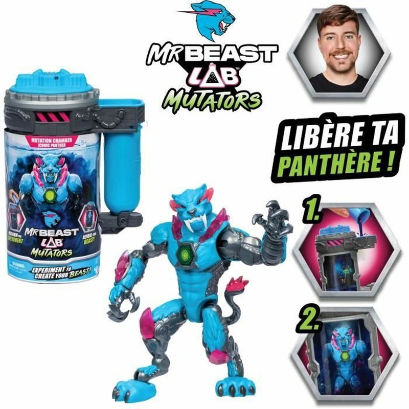 Figuras acción niños Moose Toys Mutators Panthere transformable