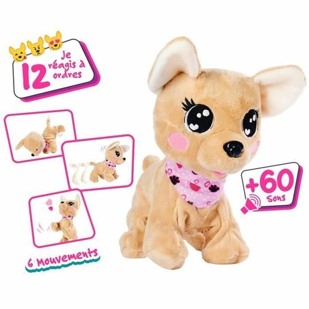 Juguete infantil Smoby Chichi Love suave, fomenta afecto