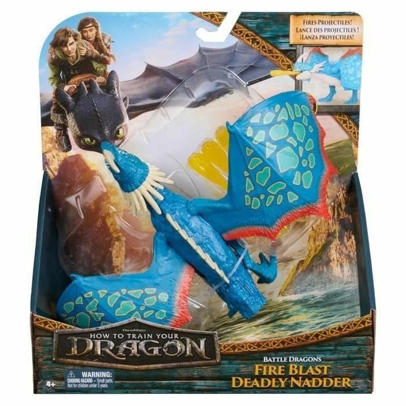 Figuras Acción Niños: Dragón Nader Mortífero Lanza Proyectiles