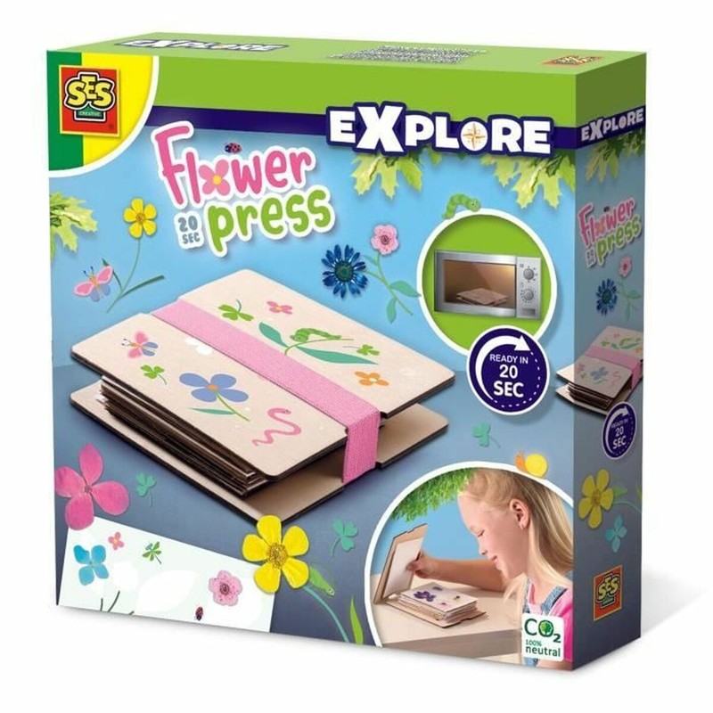 Manualidades Niños: Prensador de Flores Rápido SES Creative - Compra online en MegaJuguetes