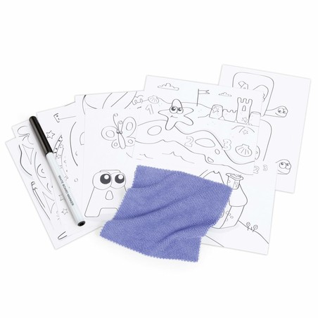 Manualidades Niños: Pizarra Mágica Smoby Magnética de Madera