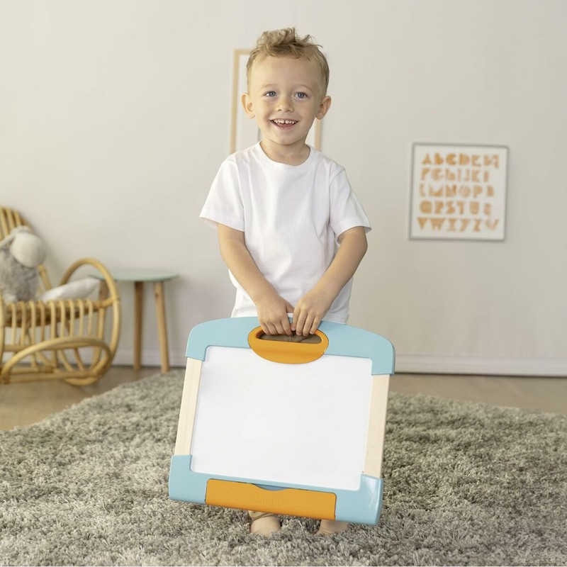 Manualidades Niños: Pizarra Mágica Smoby Magnética de Madera