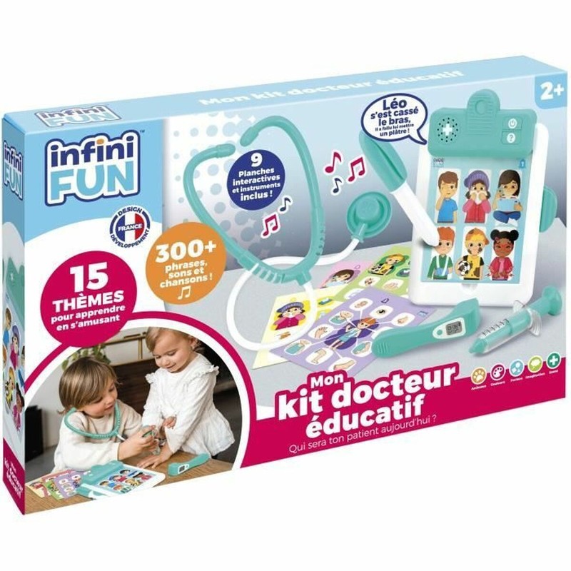 Juego Simbólico Niños: Maletín Médico KD con Accesorios