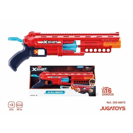 Pistola de Dardos Zuru X-SHOT Caliber con Cañón Giratorio