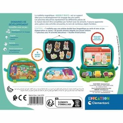 Juegos Mesa Niños Clementoni: Palabras y Objetos Magnéticos - Compra online en MegaJuguetes 2