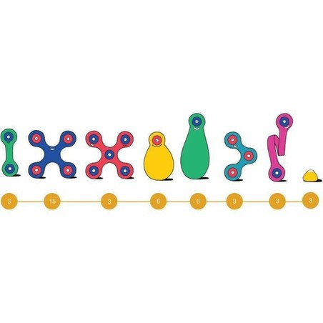Juguetes Construcción Niños Gipsy Toys Rainbow Pack Magnético